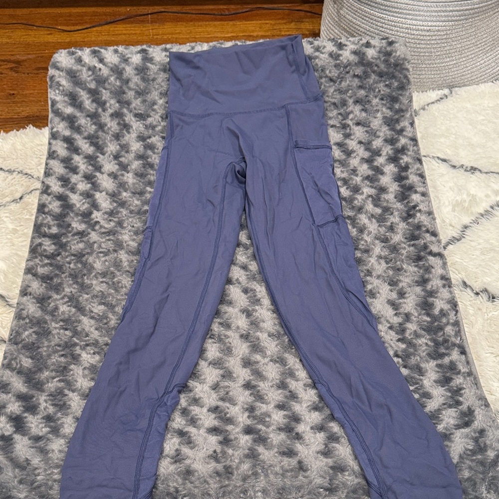 Aerie Blue High-Waisted Leggings
